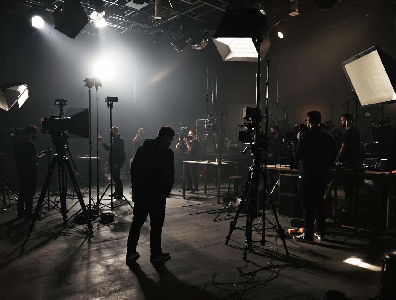 91短视频制作现场